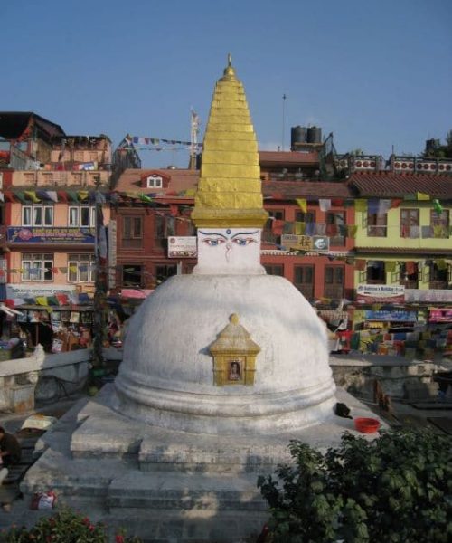 Klosterreisen_Nepal_Swoyambounath_kl Klosterreisen Nepal Kathmandu Swoyambounath Stupa
